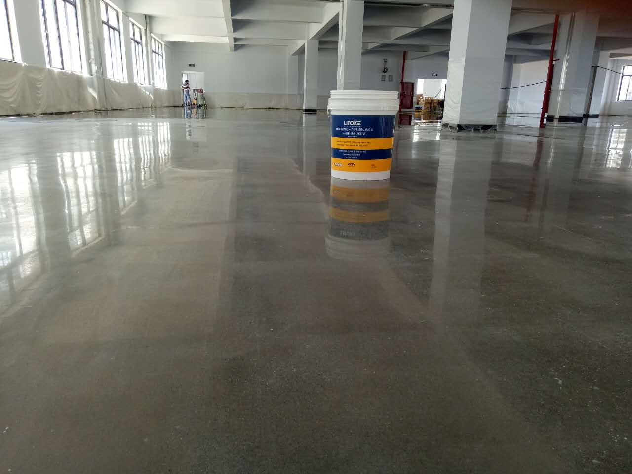 混凝土密封固化劑打樣技巧 混凝土密封固化劑打樣技巧